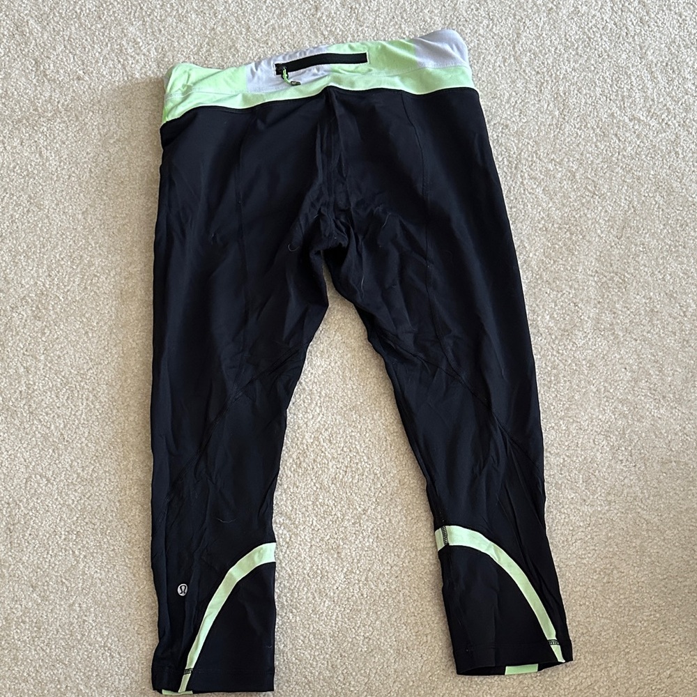 Lululemon run inspired crops